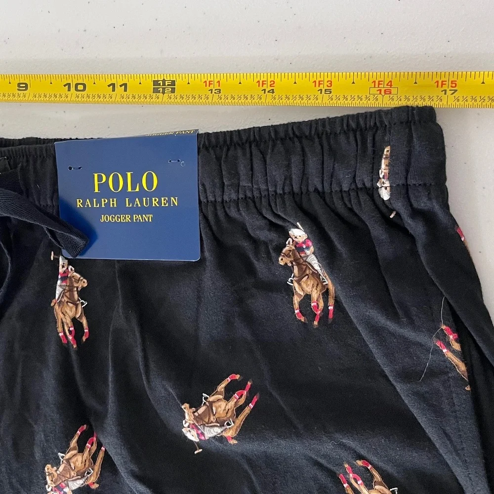 Polo Ralph Lauren Men’s Knit Allover Logo Jogger Pajama Pants size XL